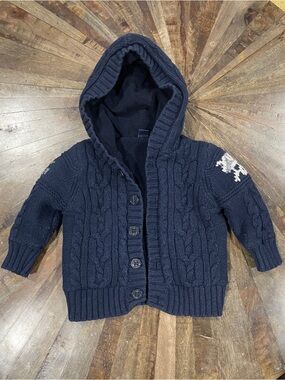 GAP Toddler Navy Fleece Hoodie